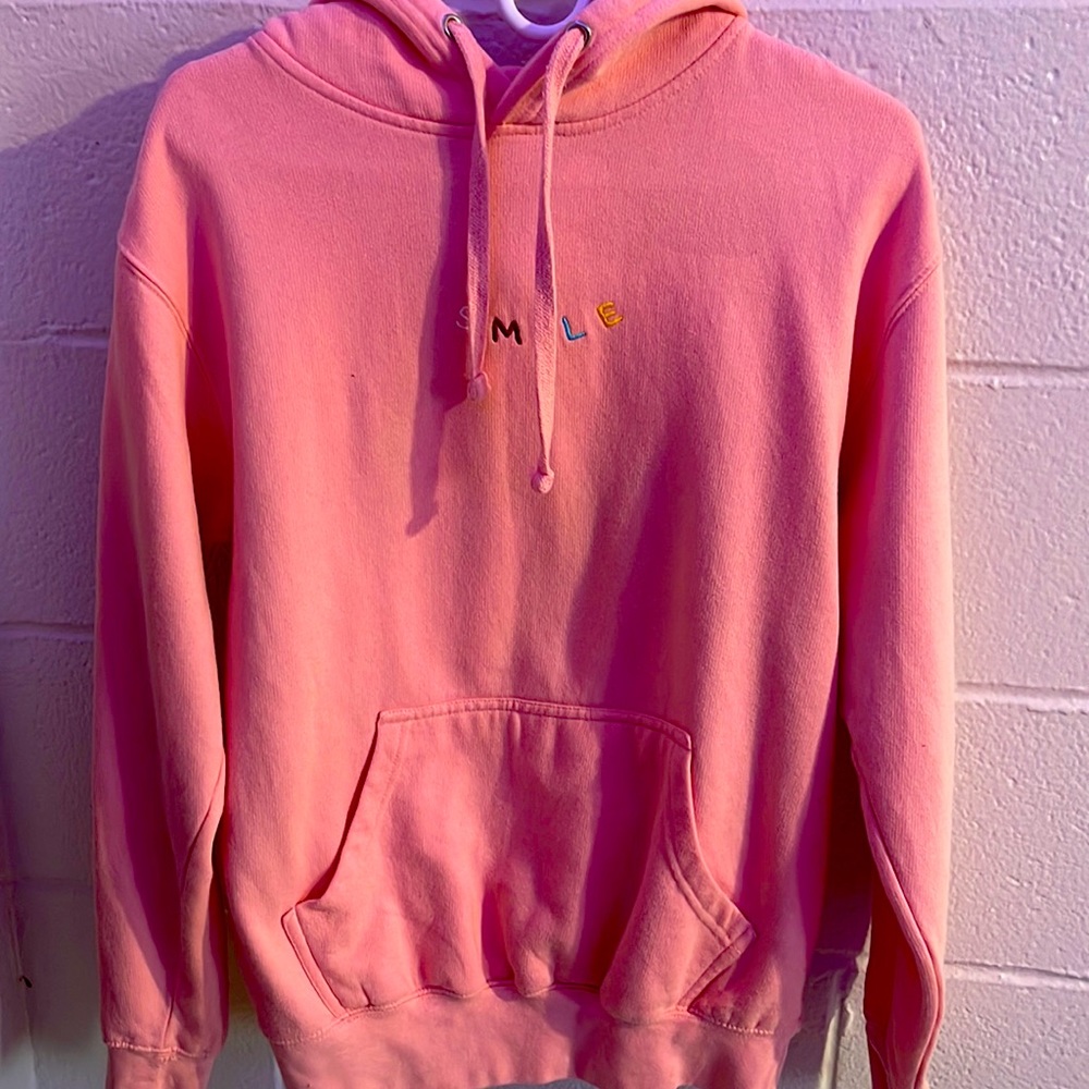 Smile hoodie.